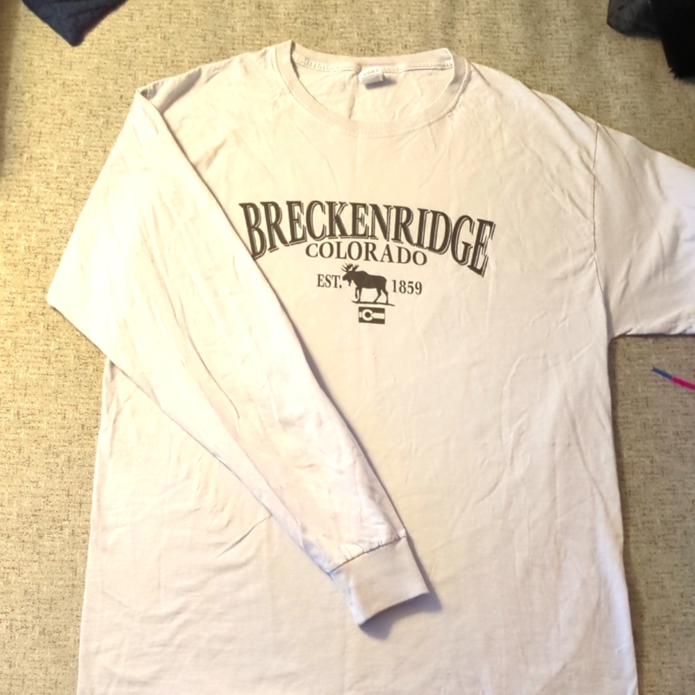 Men's Breckenridge cotton long sleeve tee